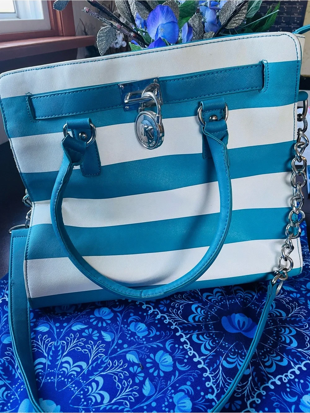 Michael Kors stylish turquoise